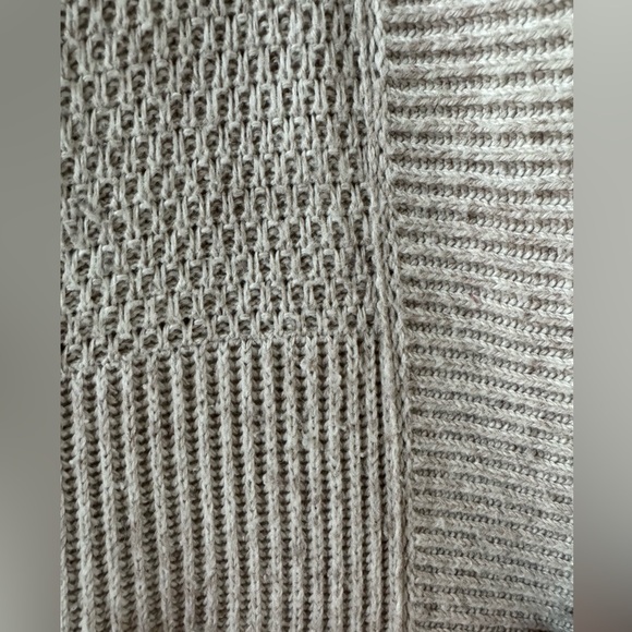 Lou & Grey Knit Cardigan Sweater in Oatmeal - Picture 7 of 8